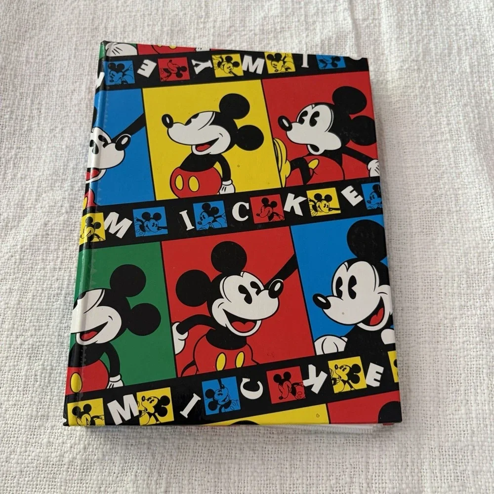 Vintage 90s Holson Disney Mickey Mouse Photo Album 20 Easy Stick Pages USA Made